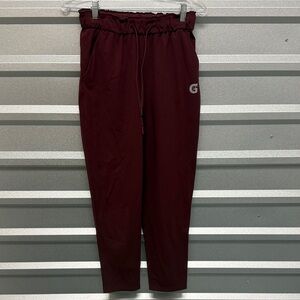 Lululemon Women’s On the Fly Burgundy Straight Leg GATORADE Pant Size 6 ACTIVE